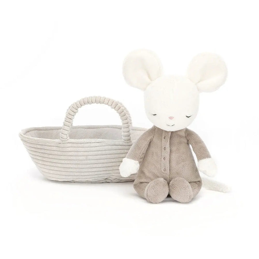 with Fabric Basket – Soft Cuddly Toy for Kids & Babies